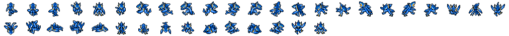 Colmillo m. · hoja de sprites