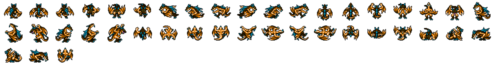 Earth Dragon · sprite sheet