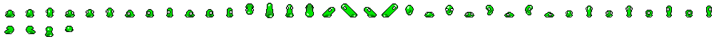 Green Shog · sprite sheet