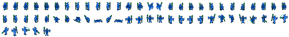 Hidromante · hoja de sprites